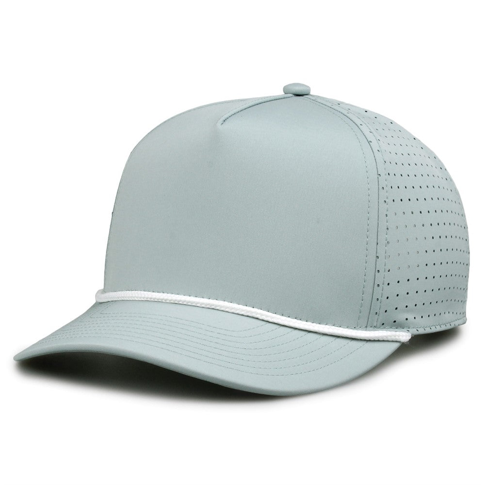 The Game Gb530 5 Panel Perforated Gamechanger Cap - Greenstone