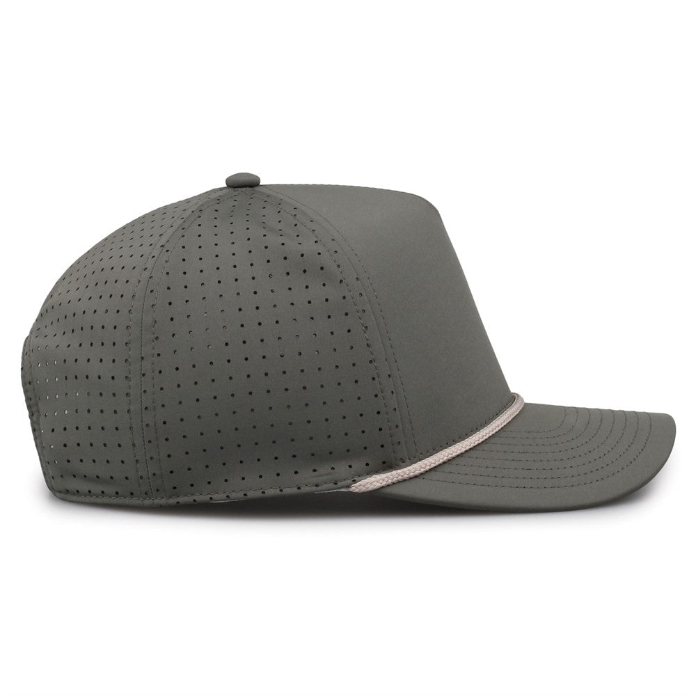 The Game Gb530 5 Panel Perforated Gamechanger Cap - Light Olive