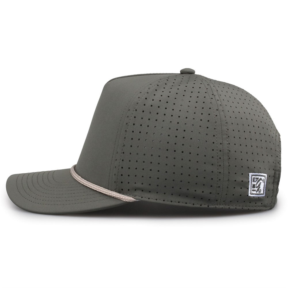 The Game Gb530 5 Panel Perforated Gamechanger Cap - Light Olive