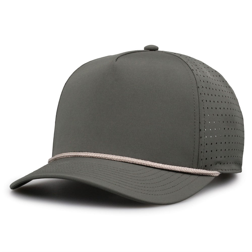 The Game Gb530 5 Panel Perforated Gamechanger Cap - Light Olive