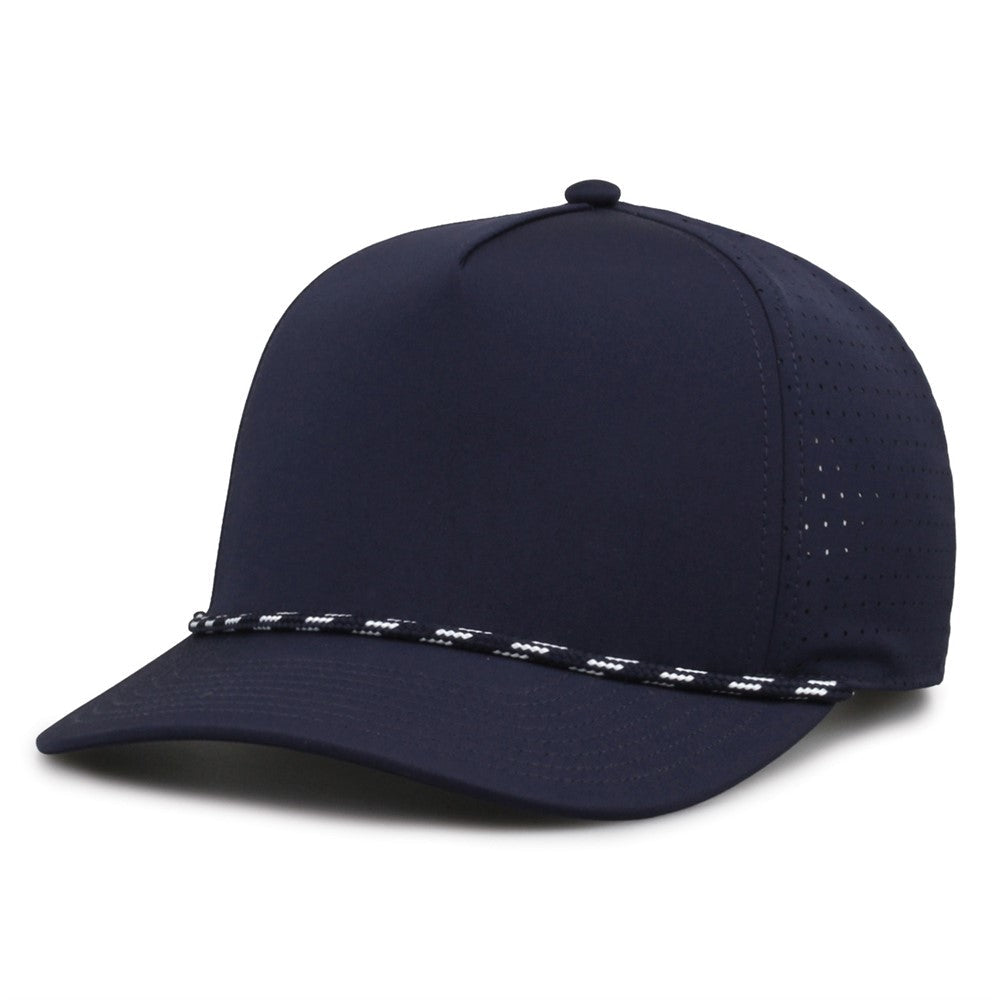 The Game Gb530 5 Panel Perforated Gamechanger Cap - Navy