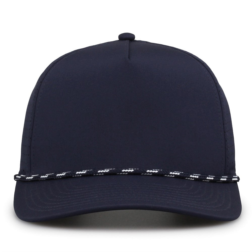 The Game Gb530 5 Panel Perforated Gamechanger Cap - Navy