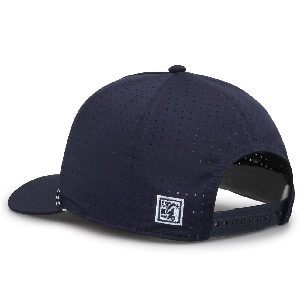 The Game Gb530 5 Panel Perforated Gamechanger Cap - Navy