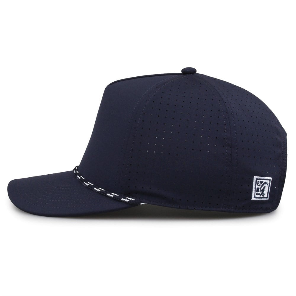 The Game Gb530 5 Panel Perforated Gamechanger Cap - Navy