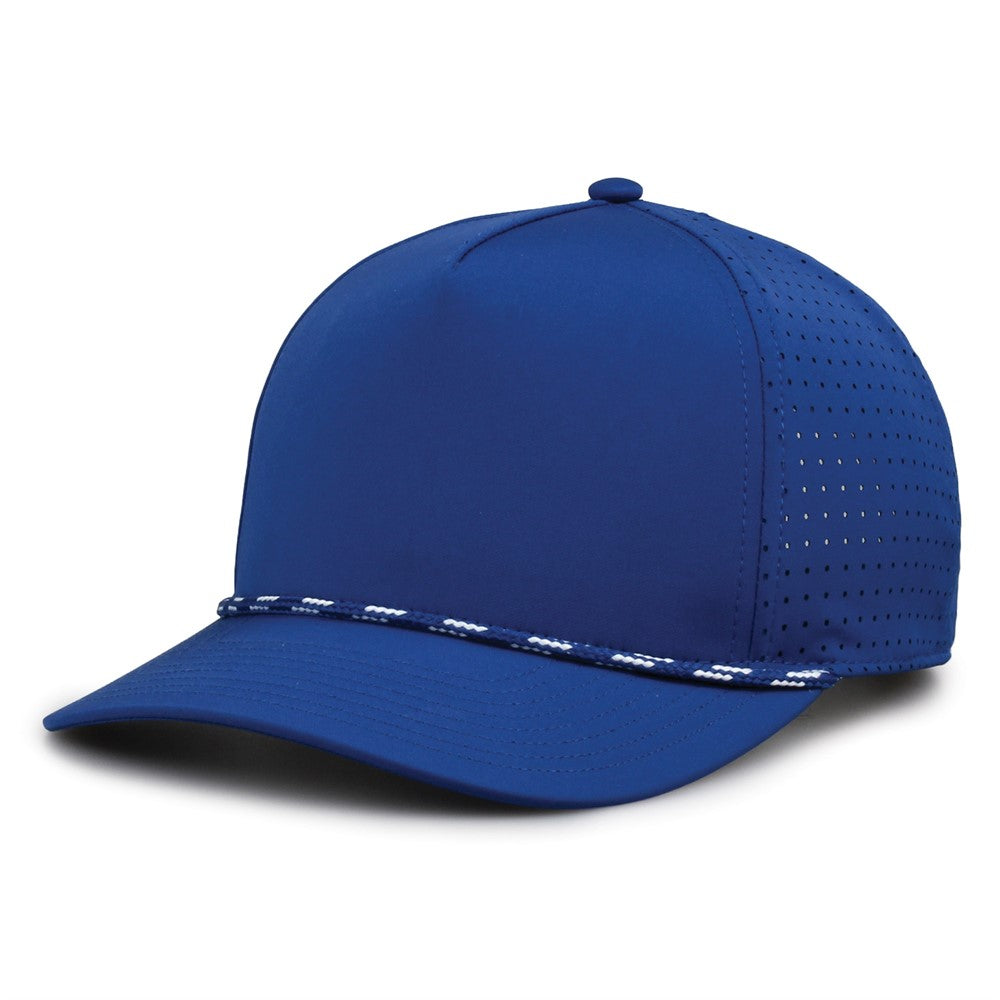 The Game Gb530 5 Panel Perforated Gamechanger Cap - Royal