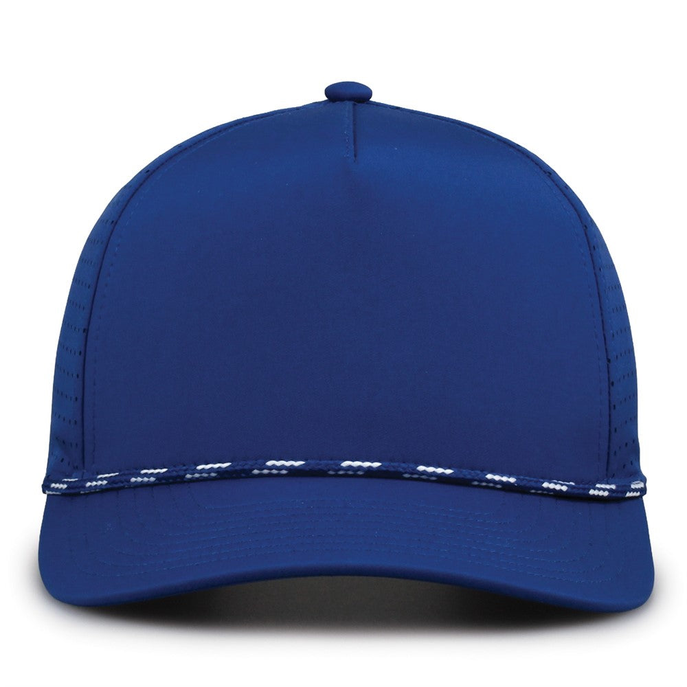 The Game Gb530 5 Panel Perforated Gamechanger Cap - Royal