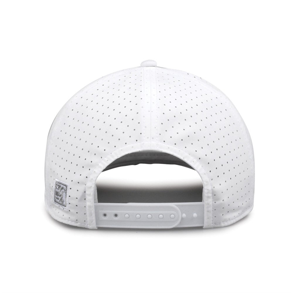 The Game Gb530 5 Panel Perforated Gamechanger Cap - White