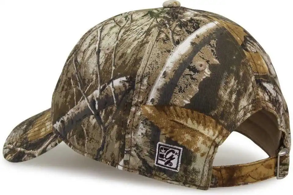 The Game Gb873 Camo Relaxed Cap - Realtree Edge
