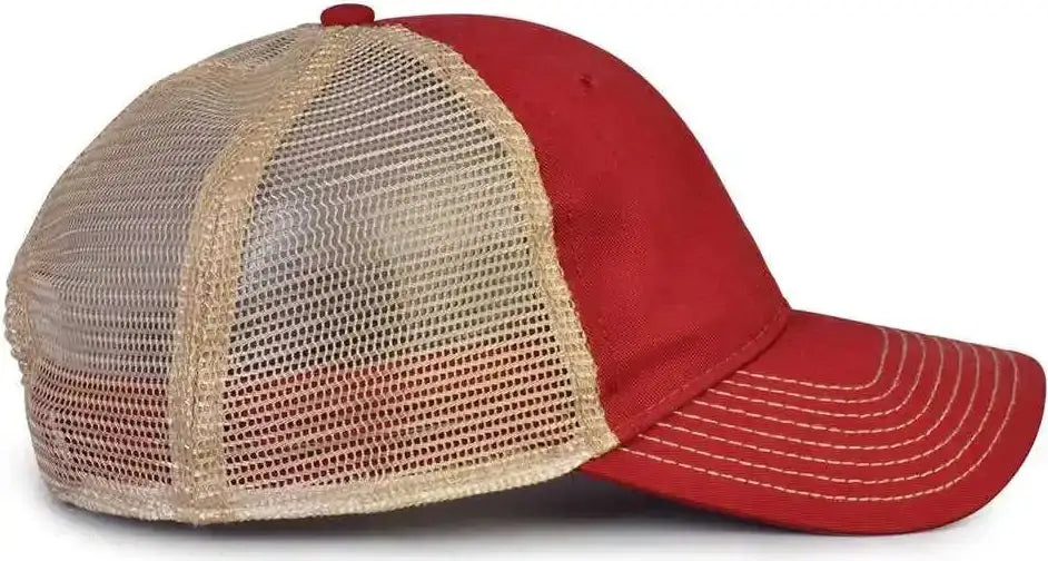 The Game Gb880 Soft Trucker Cap - Cardinal