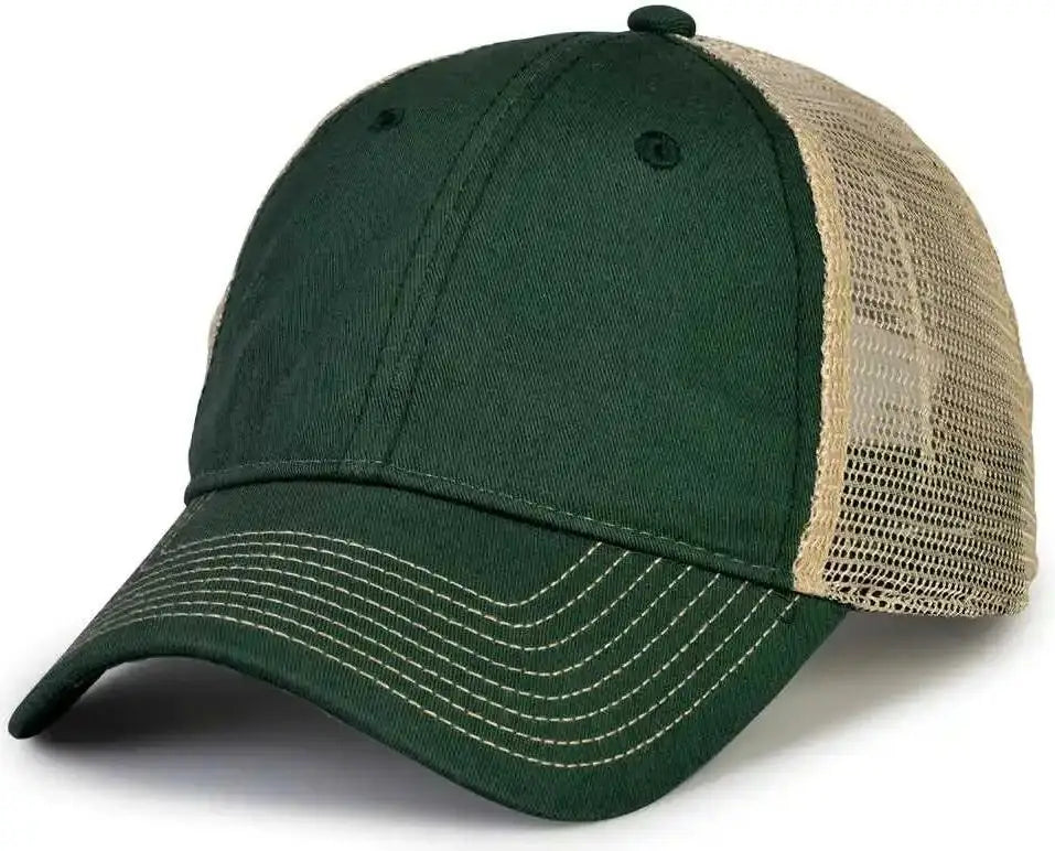The Game Gb880 Soft Trucker Cap - Dark Green