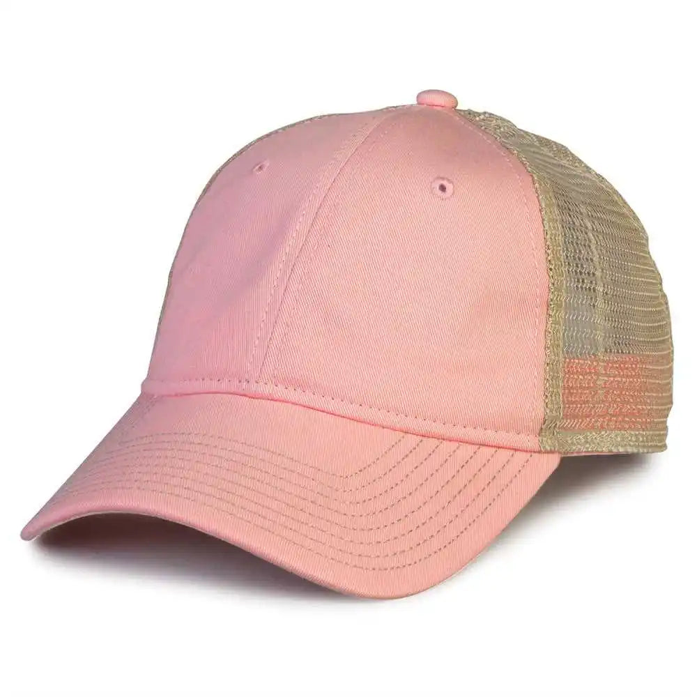 The Game Gb880 Soft Trucker Cap Pink Sand / one Size Fits Most
