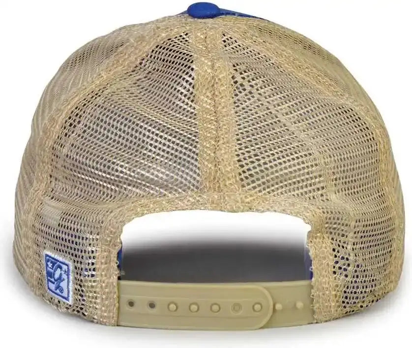 The Game Gb880 Soft Trucker Cap - Royal