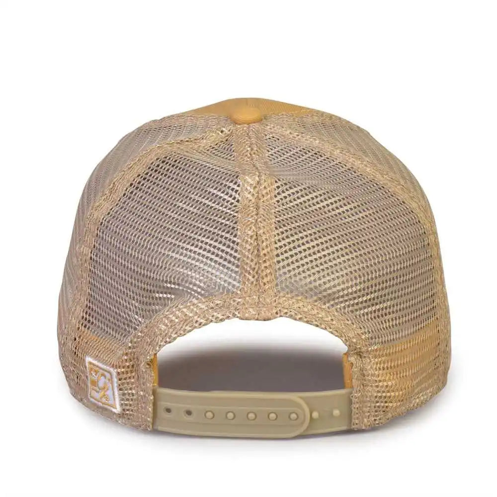 The Game Gb880 Soft Trucker Cap Spirit Gold Sand / one Size Fits Most
