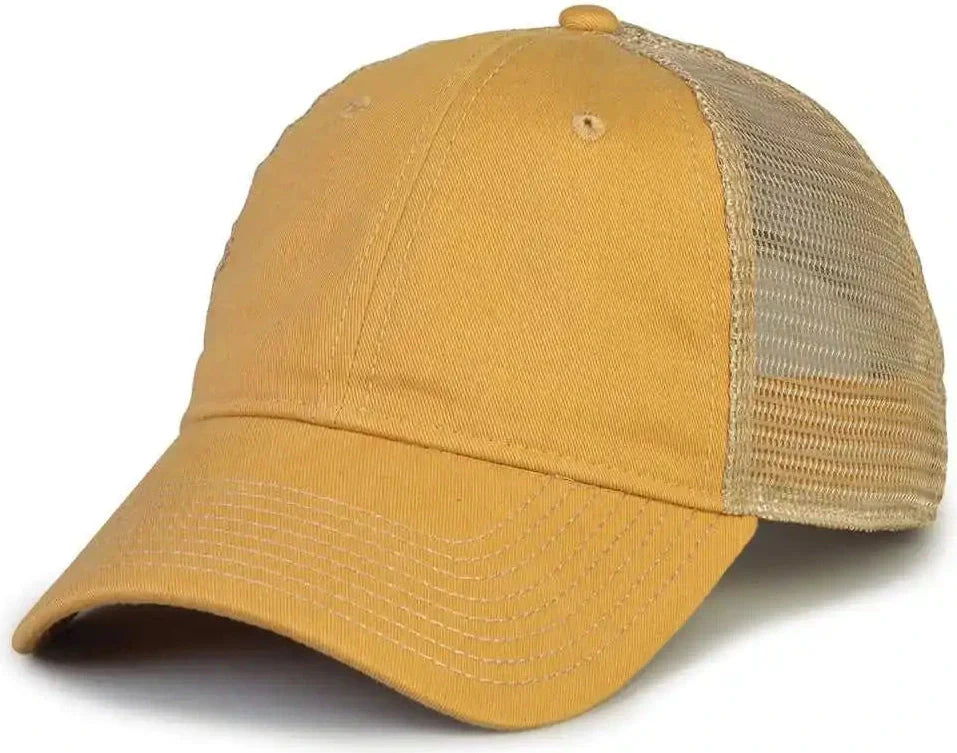 The Game Gb880 Soft Trucker Cap - Spirit Gold - Sand / one Size Fits Most
