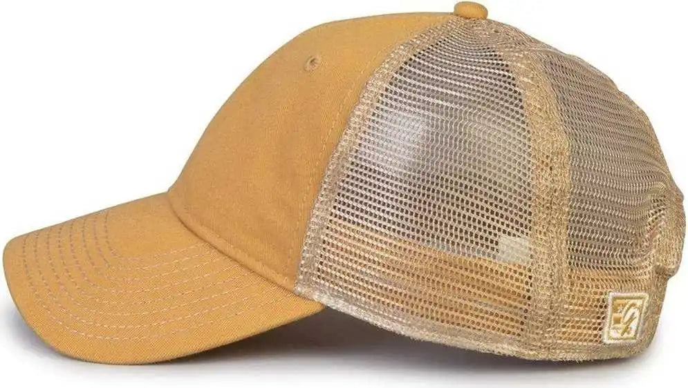 The Game Gb880 Soft Trucker Cap - Spirit Gold - Sand / one Size Fits Most