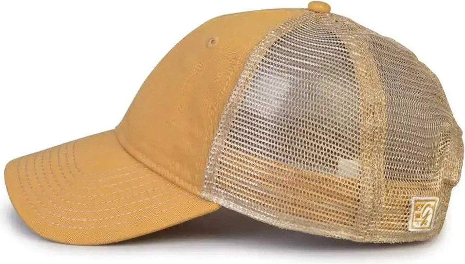 The Game Gb880 Soft Trucker Cap - Spirit Gold - Sand / one Size Fits Most