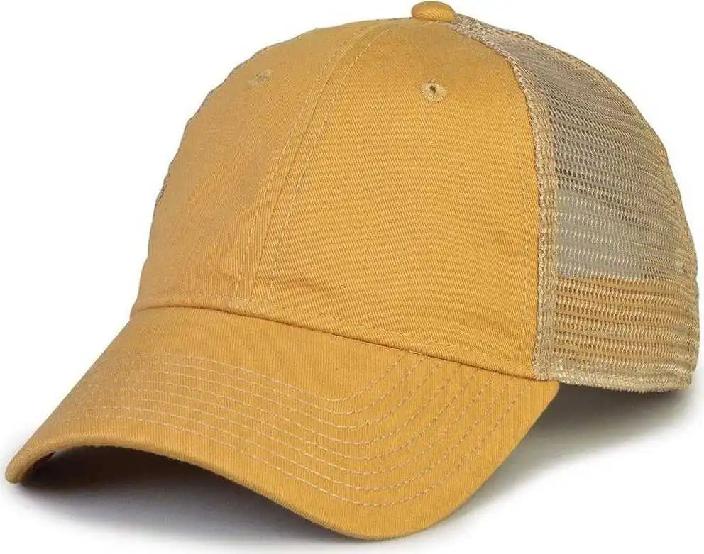 The Game Gb880 Soft Trucker Cap - Spirit Gold - Sand / one Size Fits Most