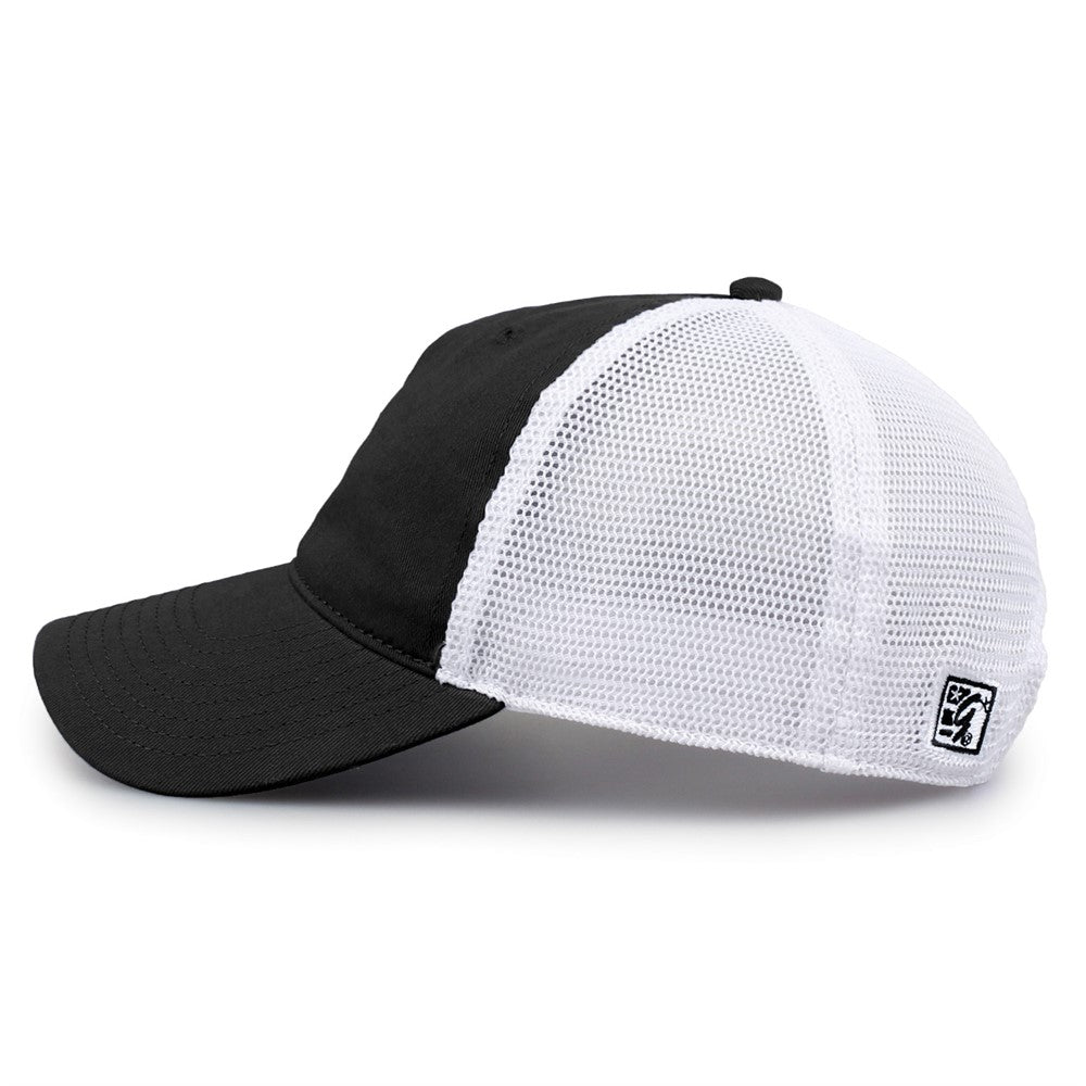 The Game Gb881 Soft Trucker Cap - Black