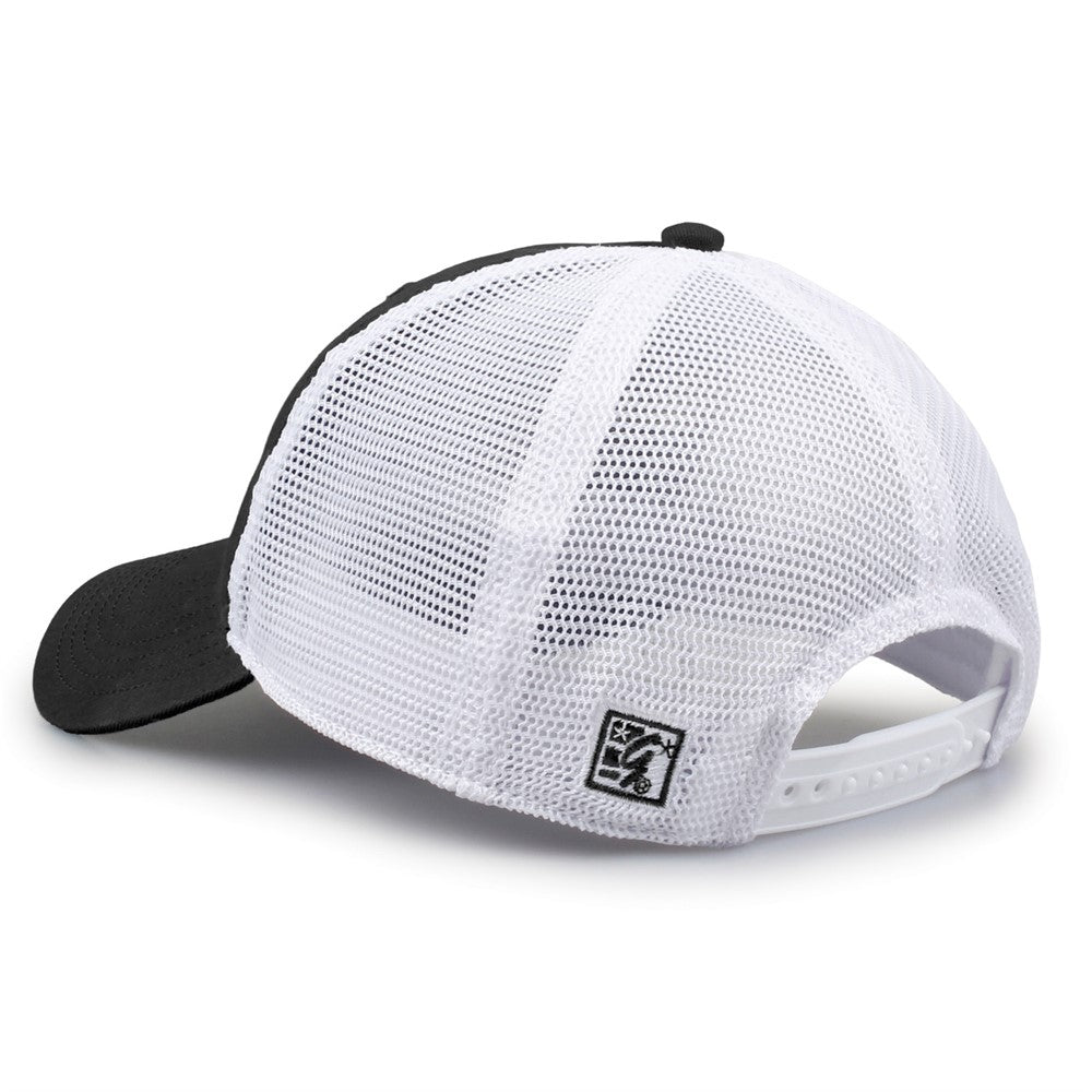 The Game Gb881 Soft Trucker Cap - Black
