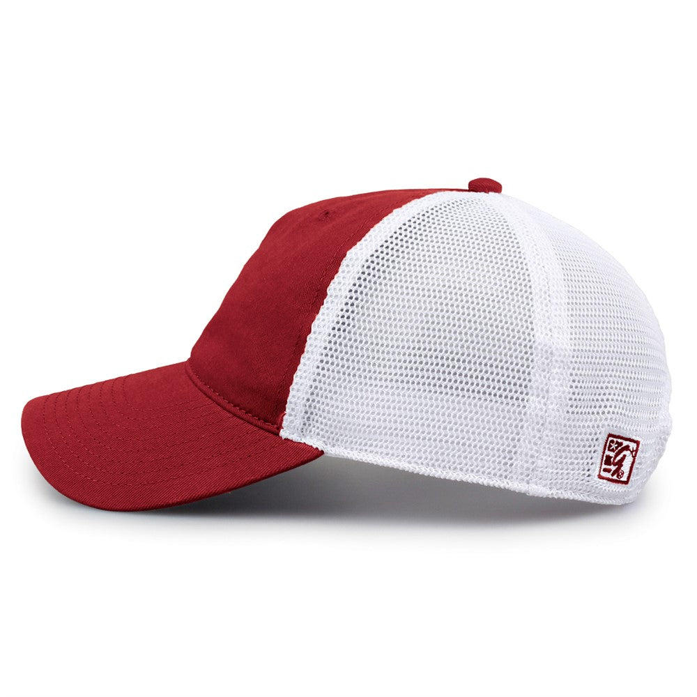 The Game Gb881 Soft Trucker Cap - Cardinal