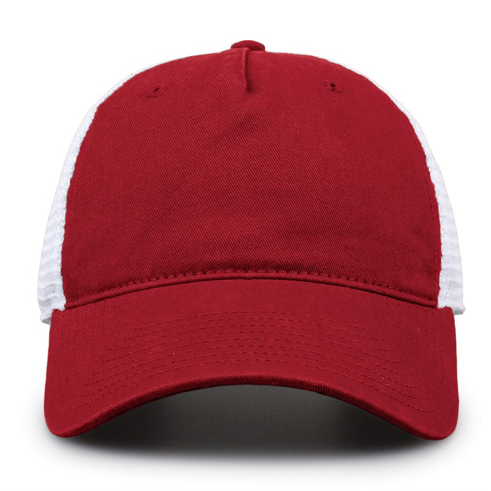 The Game Gb881 Soft Trucker Cap - Cardinal