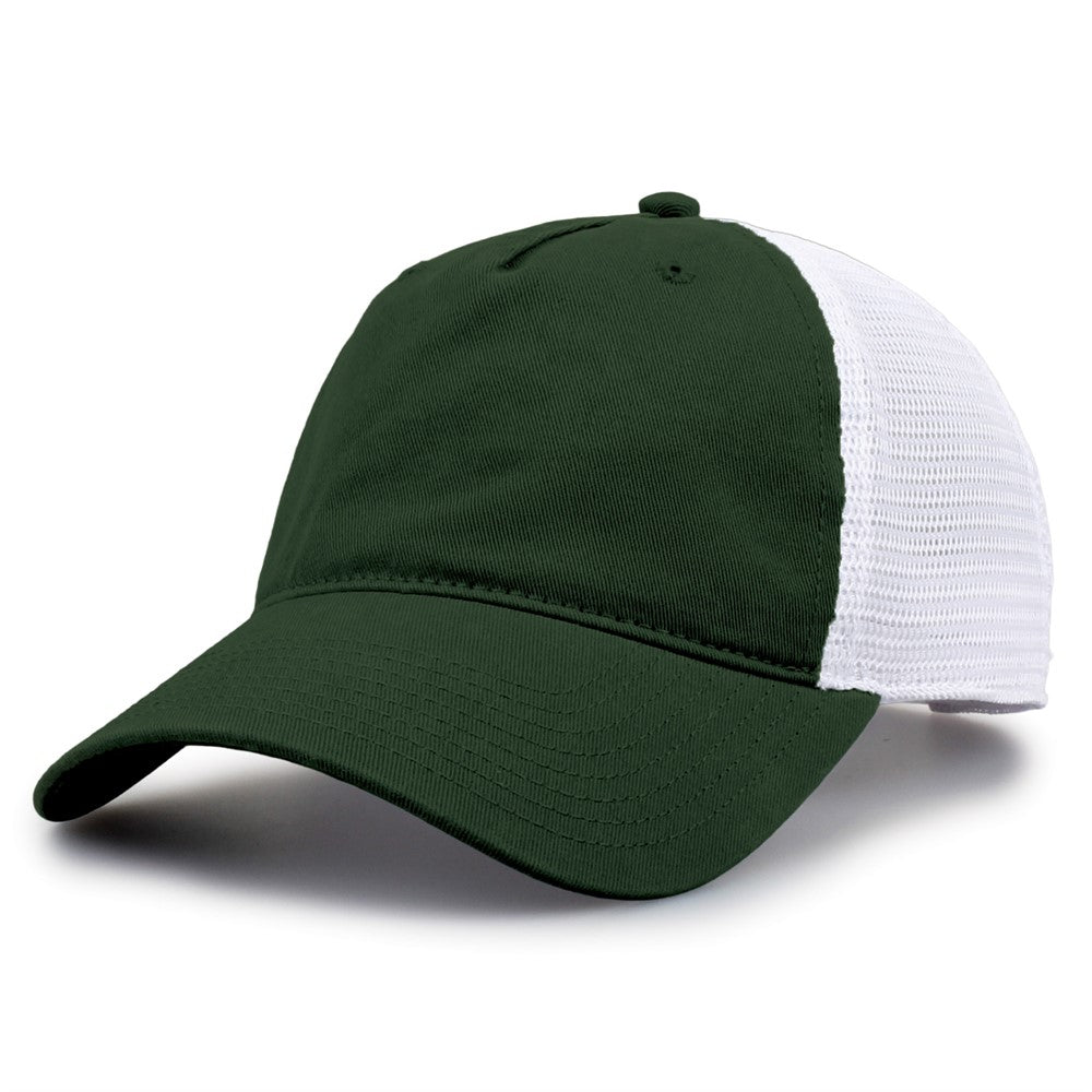 The Game Gb881 Soft Trucker Cap - Dark Green