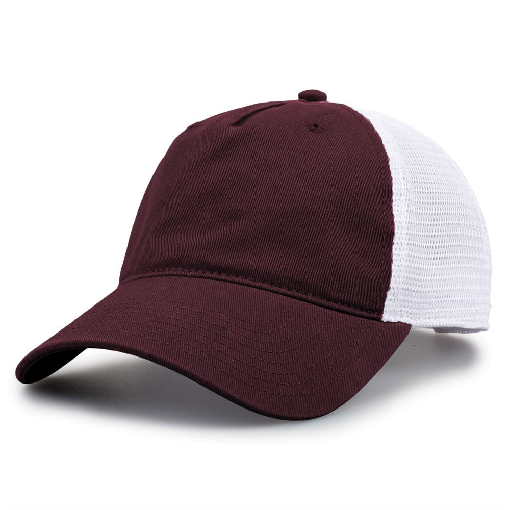The Game Gb881 Soft Trucker Cap - Dark Maroon