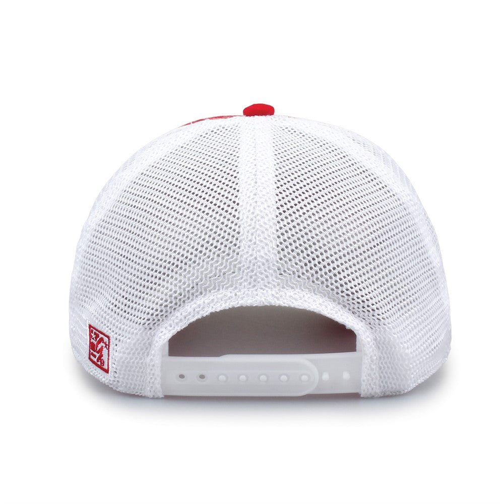 The Game Gb881 Soft Trucker Cap - Red