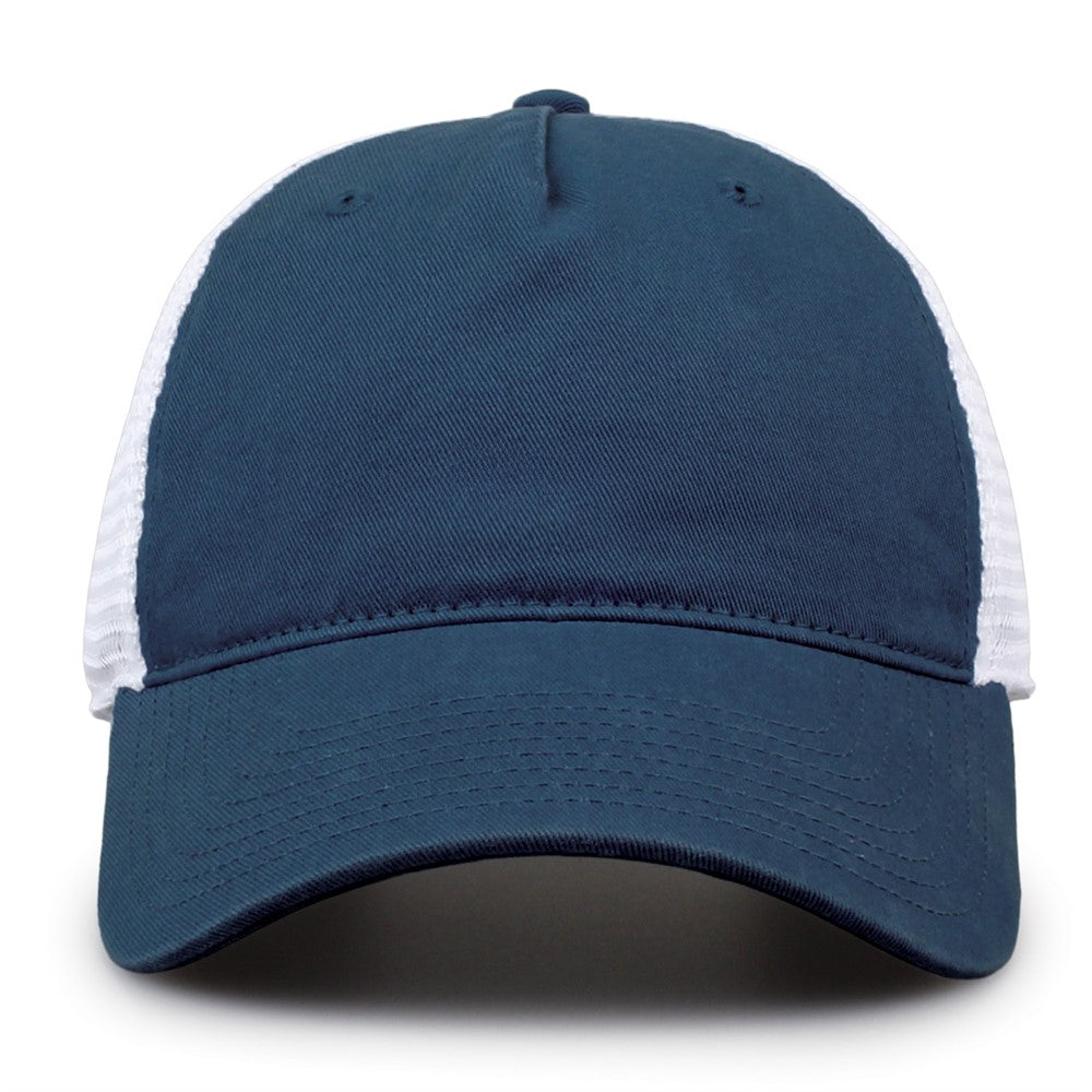 The Game Gb881 Soft Trucker Cap - Vintage Blue