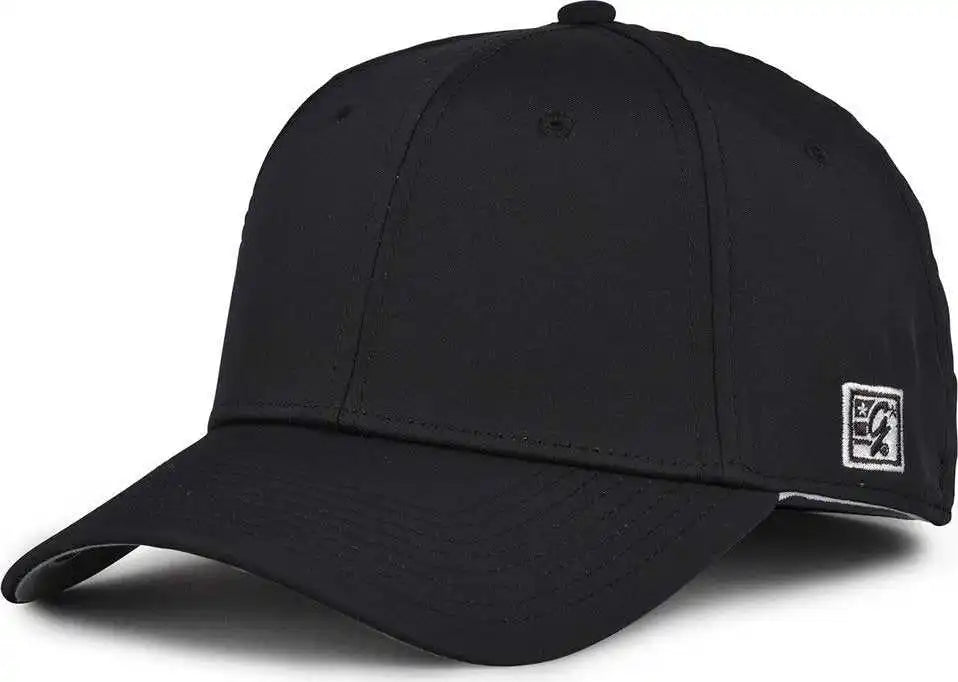 The Game Gb903 Precurved Gamechanger Cap - Black - 6 1/2’’ - 3/4’’