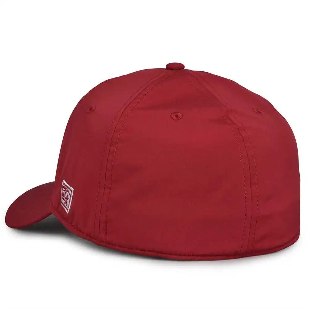 The Game Gb903 Precurved Gamechanger Cap Cardinal