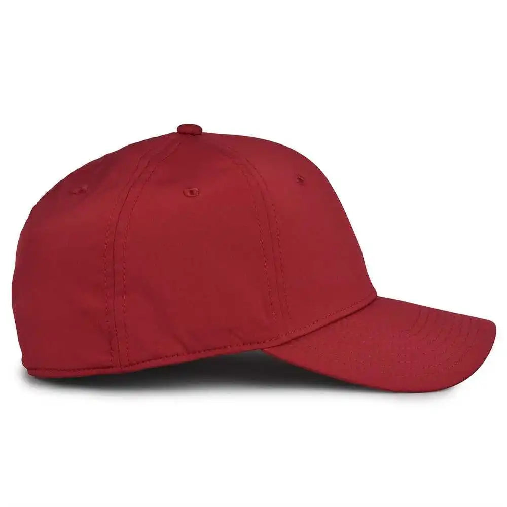 The Game Gb903 Precurved Gamechanger Cap Cardinal