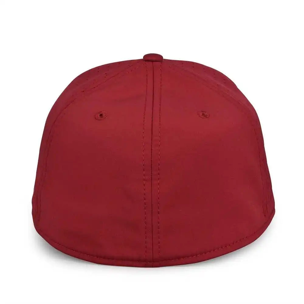 The Game Gb904 Precurved Perforated Gamechanger Cap Cardinal
