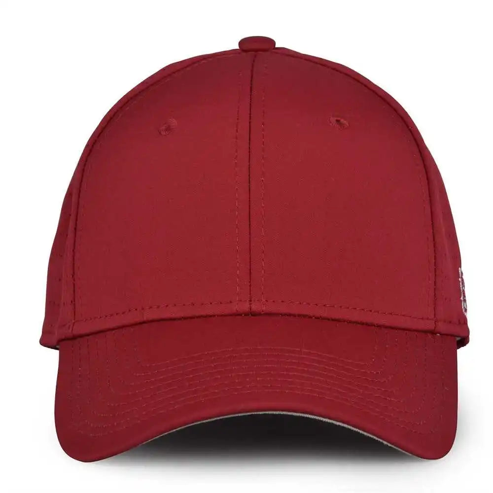 The Game Gb904 Precurved Perforated Gamechanger Cap - Cardinal - 6 1/2’’ - 3/4’’