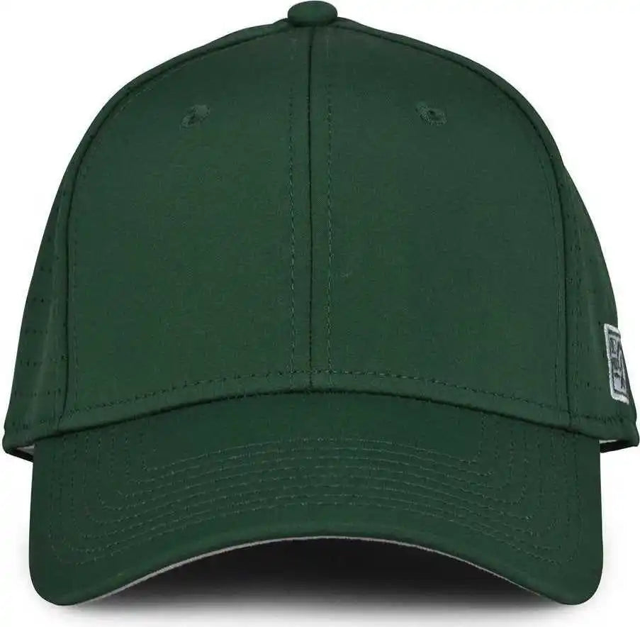 The Game Gb904 Precurved Perforated Gamechanger Cap Dark Green Forest / 6 1/2’’ 3/4’’