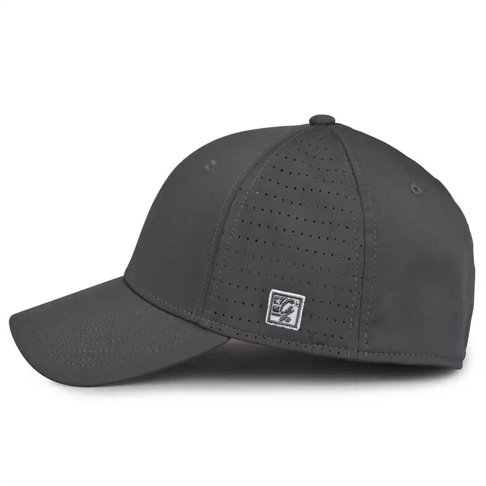 The Game Gb904 Precurved Perforated Gamechanger Cap Graphite