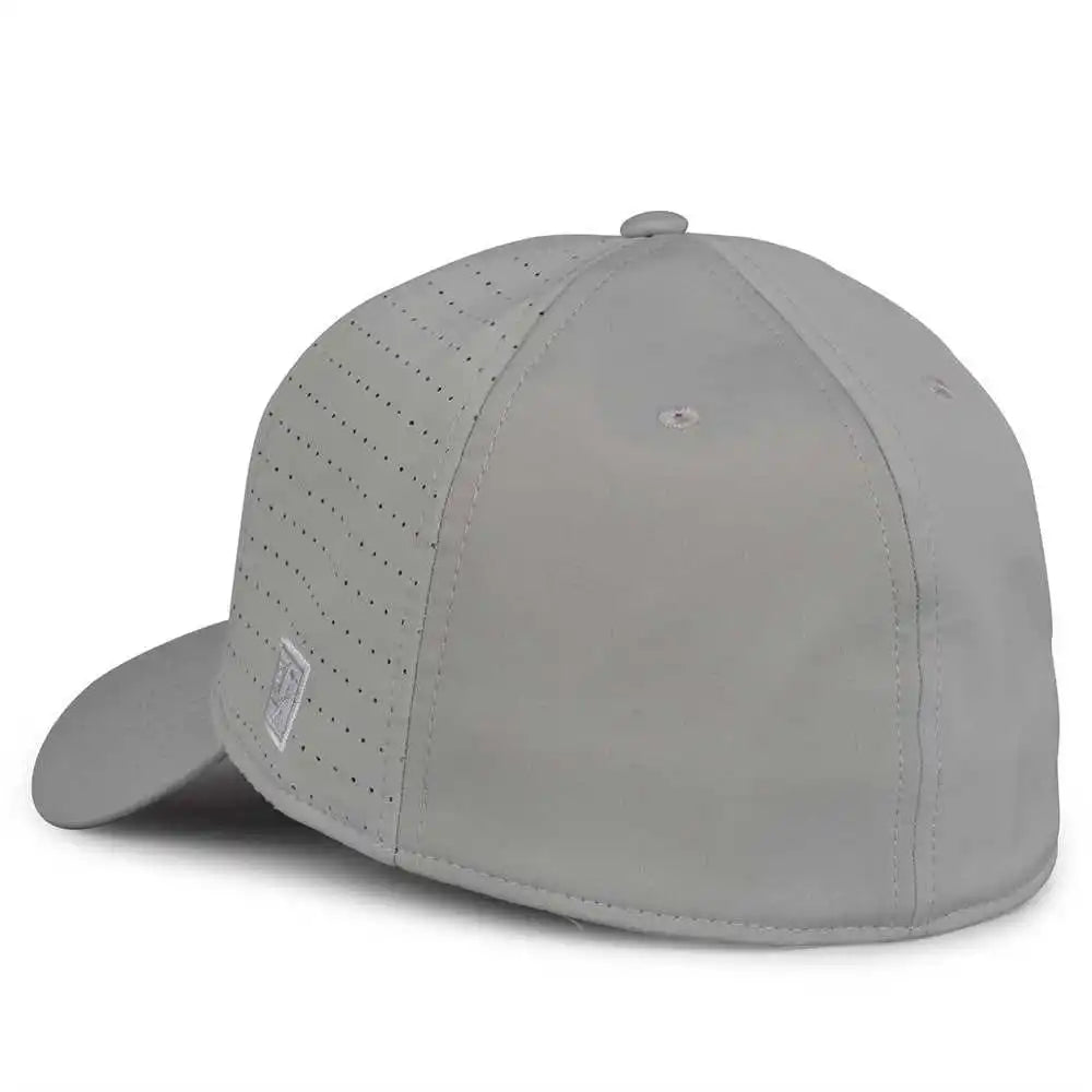 The Game Gb904 Precurved Perforated Gamechanger Cap Gray