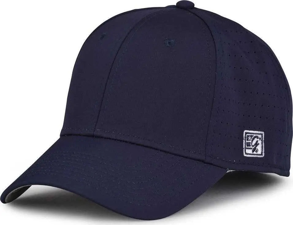 The Game Gb904 Precurved Perforated Gamechanger Cap - Navy