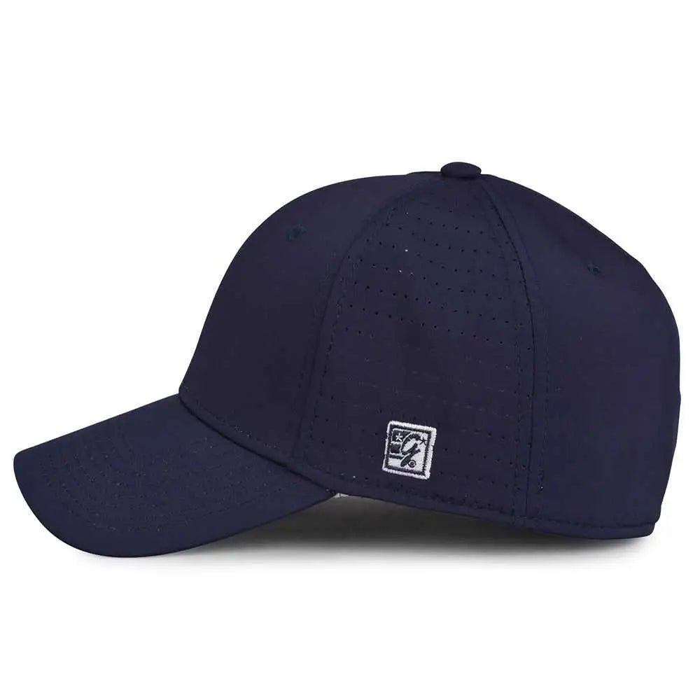 The Game Gb904 Precurved Perforated Gamechanger Cap - Navy