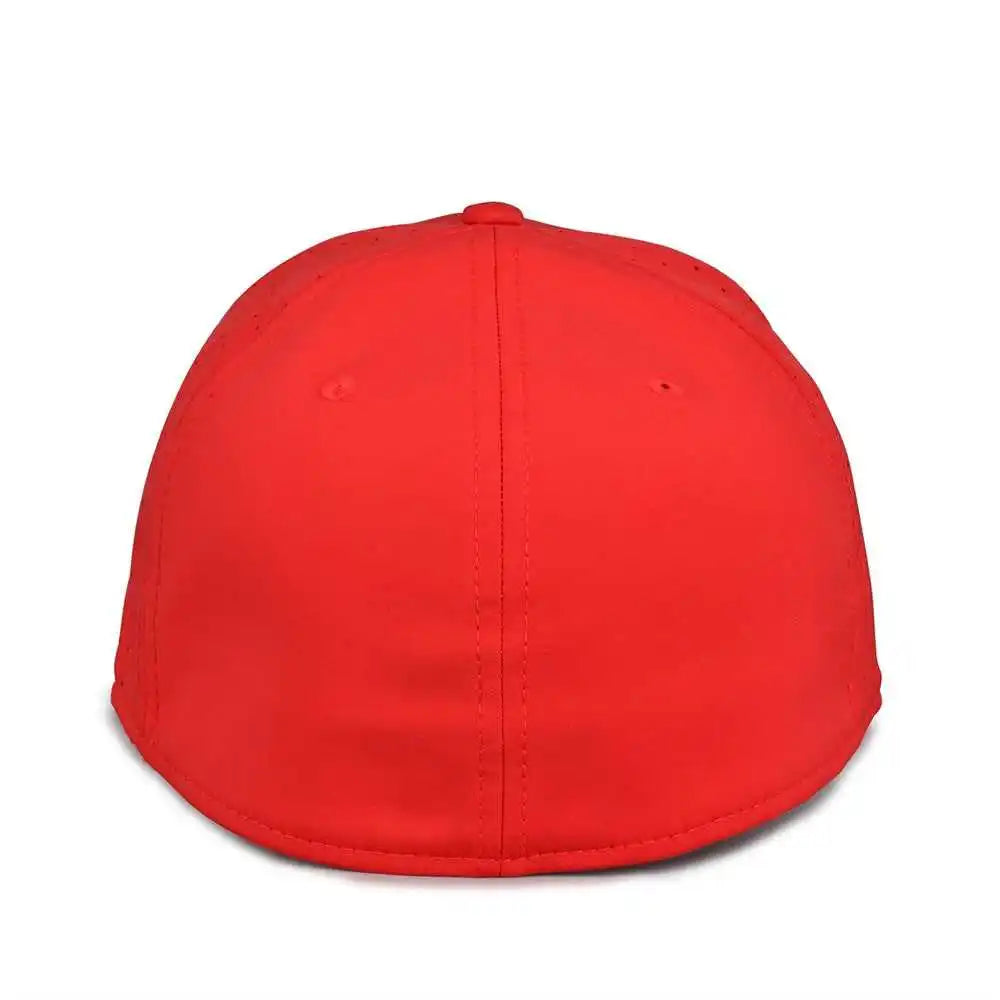 The Game Gb904 Precurved Perforated Gamechanger Cap Red
