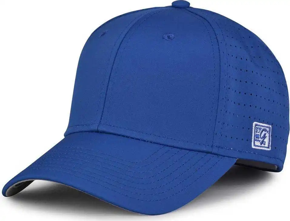 The Game Gb904 Precurved Perforated Gamechanger Cap Royal / 6 1/2’’ 3/4’’