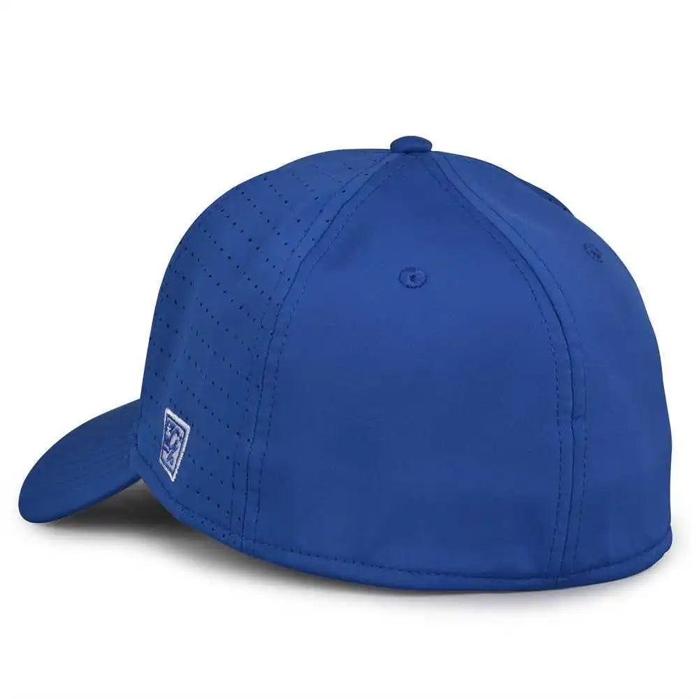 The Game Gb904 Precurved Perforated Gamechanger Cap Royal