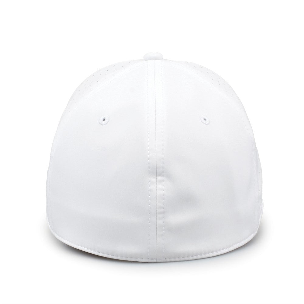 The Game Gb904 Precurved Perforated Gamechanger Cap - White