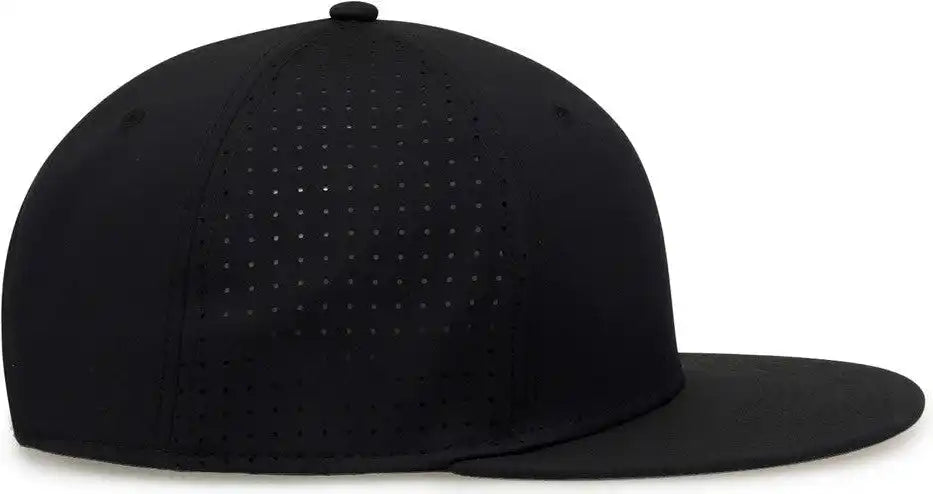 The Game Gb906 Perforated Gamechanger Snapback Cap Black / one Size Fits Most