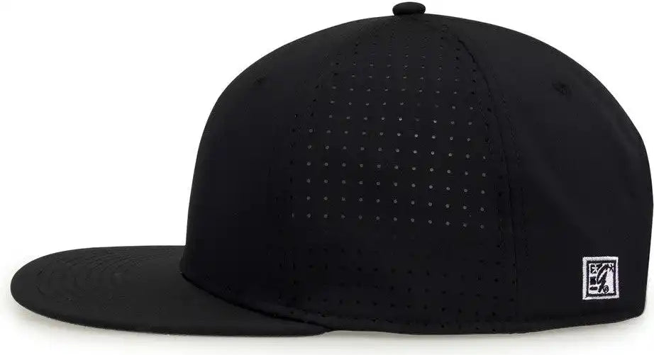 The Game Gb906 Perforated Gamechanger Snapback Cap Black / one Size Fits Most
