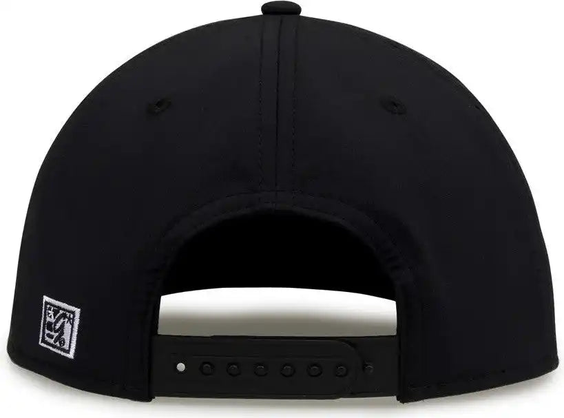 The Game Gb906 Perforated Gamechanger Snapback Cap Black / one Size Fits Most