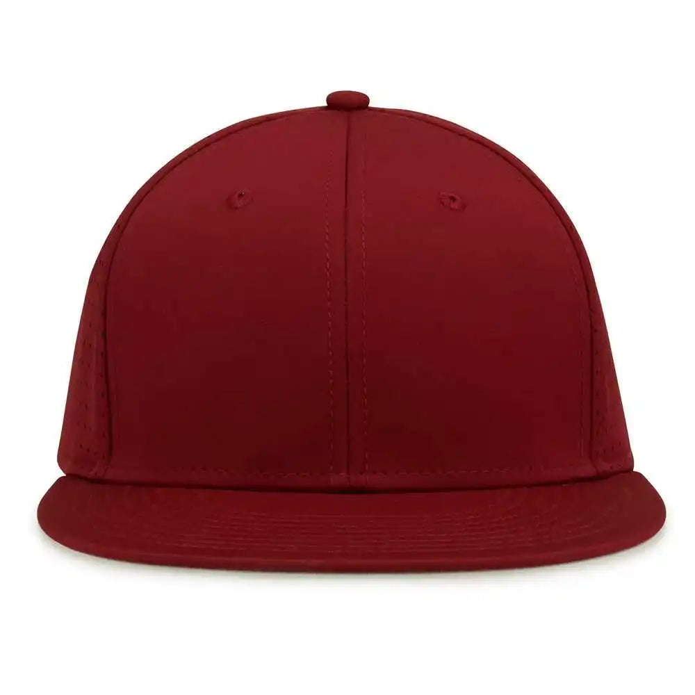 The Game Gb906 Perforated Gamechanger Snapback Cap Cardinal / one Size Fits Most