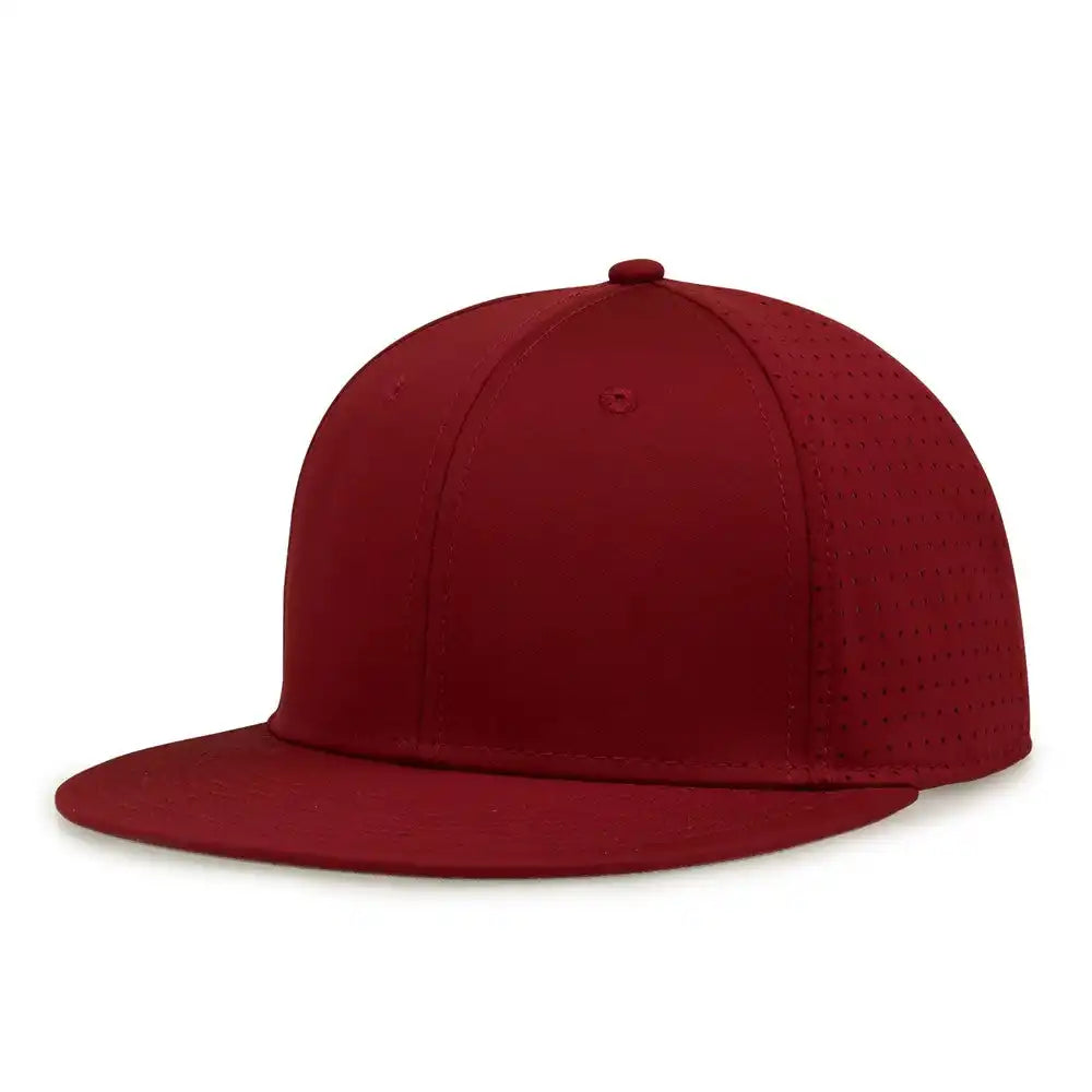 The Game Gb906 Perforated Gamechanger Snapback Cap Cardinal / one Size Fits Most