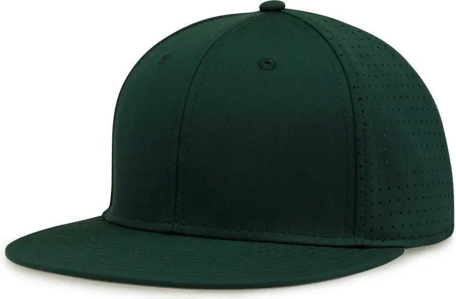 The Game Gb906 Perforated Gamechanger Snapback Cap - Dark Green
