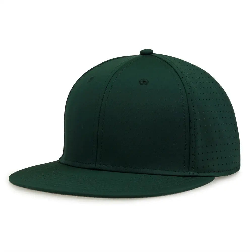 The Game Gb906 Perforated Gamechanger Snapback Cap - Dark Green